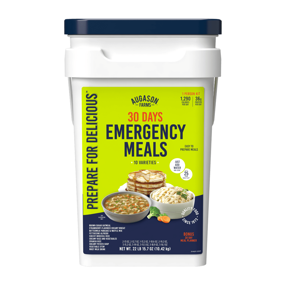 Augason Farms 1-Month Emergency Food Supply Kit – 194 Servings