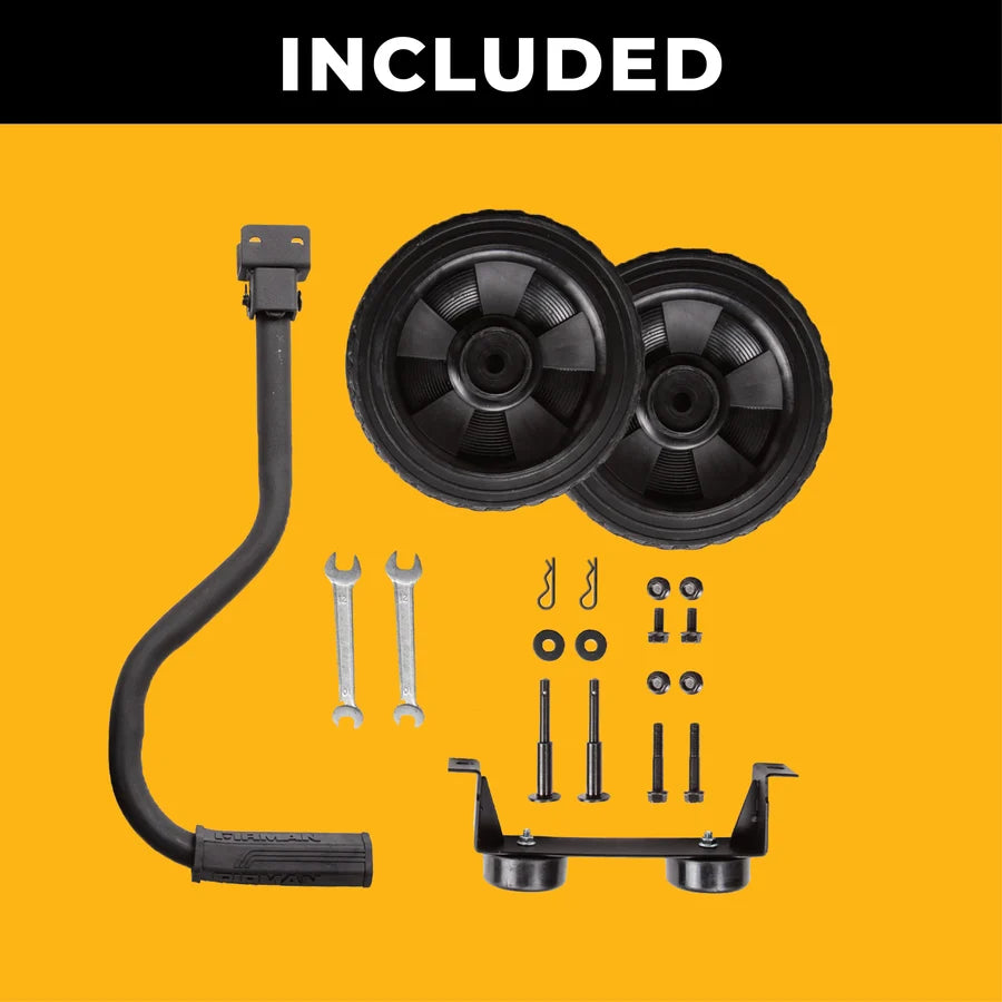 FIRMAN Wheel Kit and Handle, 8-Inch, view 3