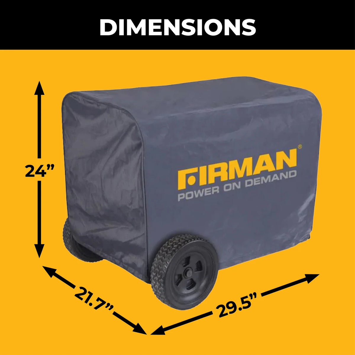 FIRMAN Large Size Portable Generator Cover, view 2
