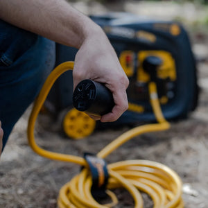 FIRMAN Heavy Duty Power Cord with Storage Strap, 25FT TT-30P to TT-30R, view 6