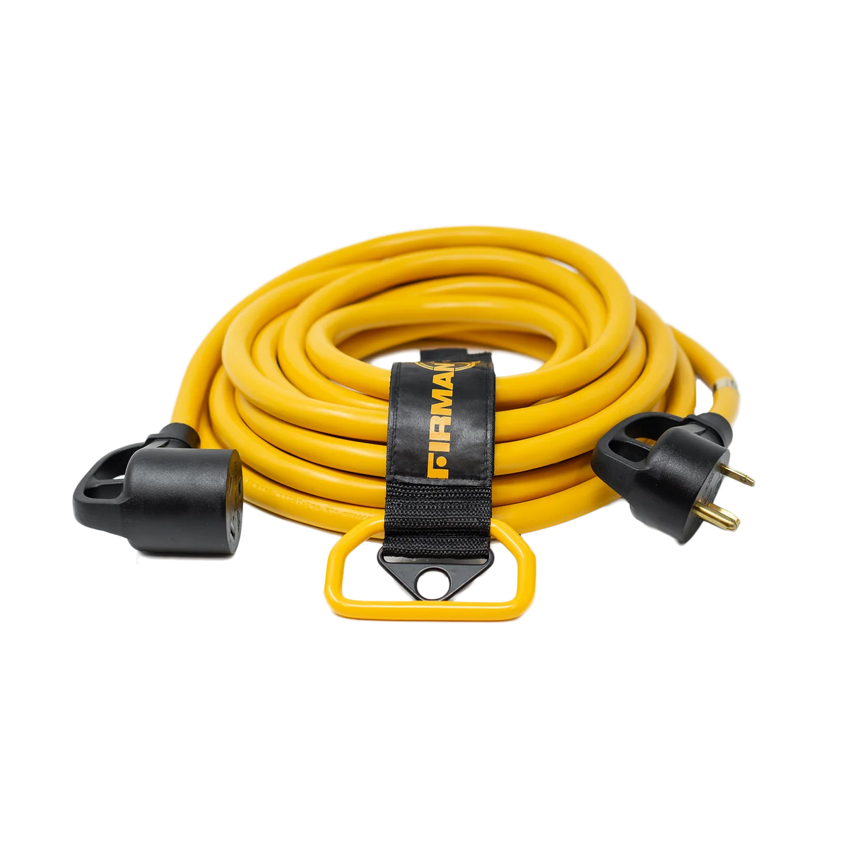 FIRMAN Heavy Duty Power Cord with Storage Strap, 25FT TT-30P to TT-30R