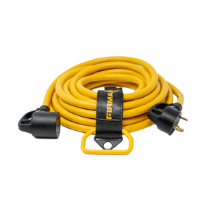 FIRMAN Heavy Duty Power Cord with Storage Strap, 25FT TT-30P to TT-30R