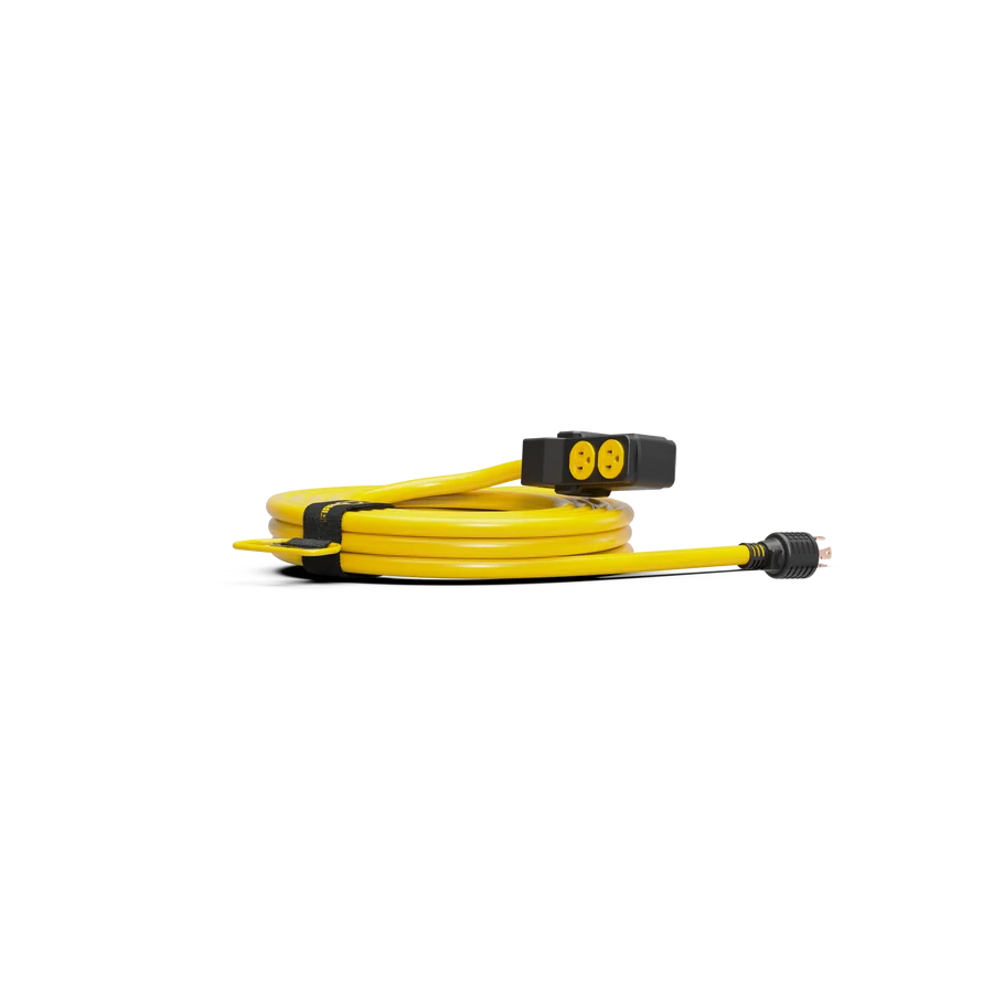 FIRMAN Heavy Duty Power Cord, 25FT L14-30P to (4) 5-20R, view 3
