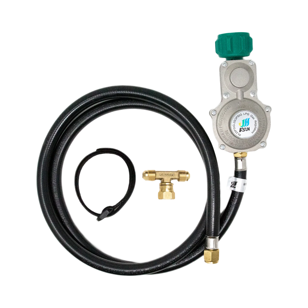 FIRMAN LPG Tank Hose with 3-Way Fitting, 5FT