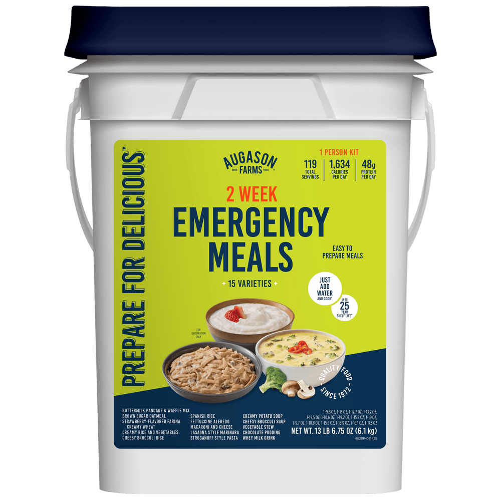 Augaon Farms 14-Day Emergency Food Supply Kit - 119 Servings