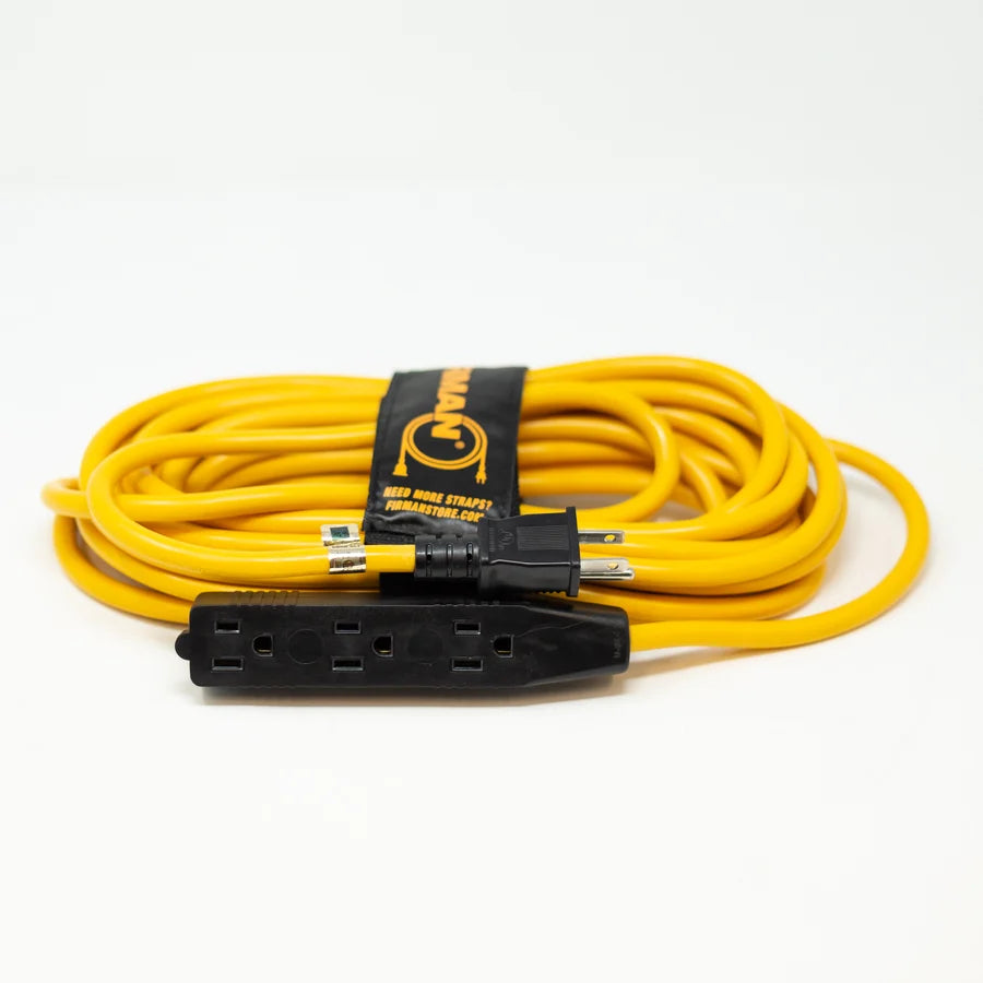 FIRMAN Medium Duty Generator Utility Power Cord with Storage Strap, 25FT, view 2