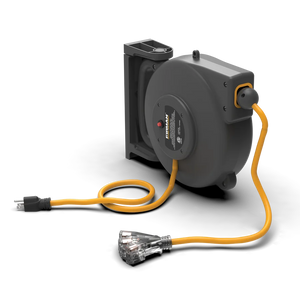 FIRMAN Retractable Extension Cord Reel with 4 Outlets, 30FT 125V 15A, view 10