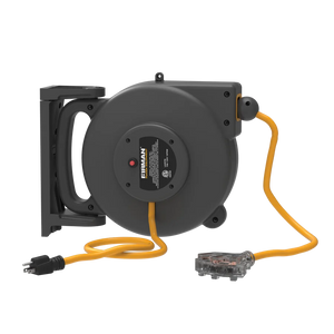 FIRMAN Retractable Extension Cord Reel with 4 Outlets, 30FT 125V 15A, view 11