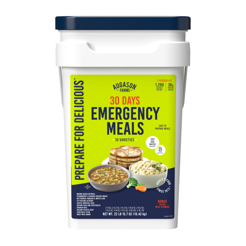 Augason Farms 30-Day 1-Person Emergency Food Supply Kit, 194 Servings