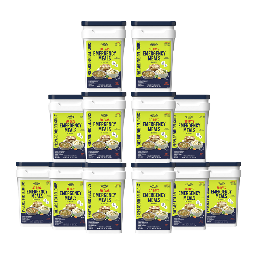 Augason Farms 1 Year 1-Person Emergency Food Supply - 2,268 Servings