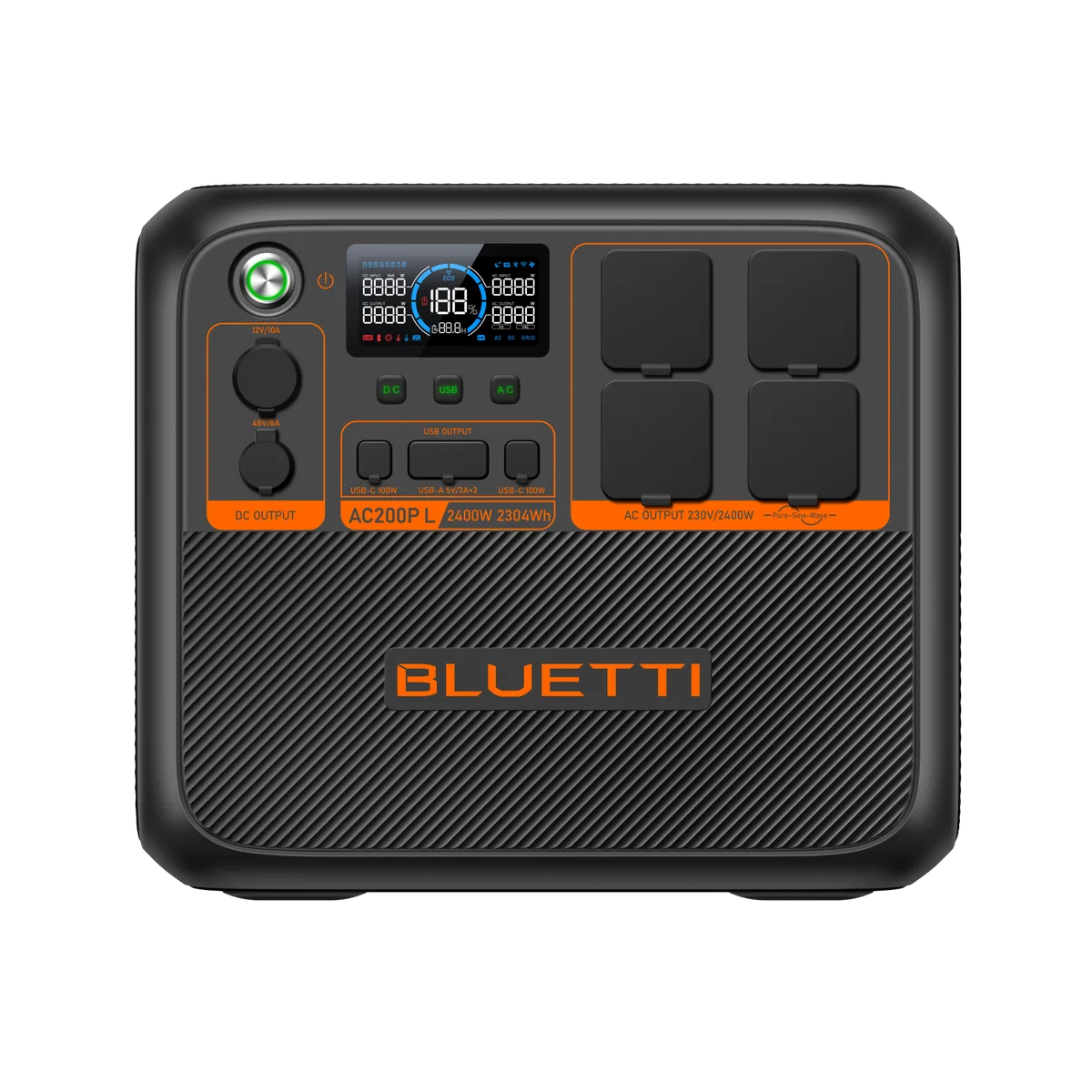 BLUETTI Premium 200 Versatile Power Station, 2,400W/2,304Wh