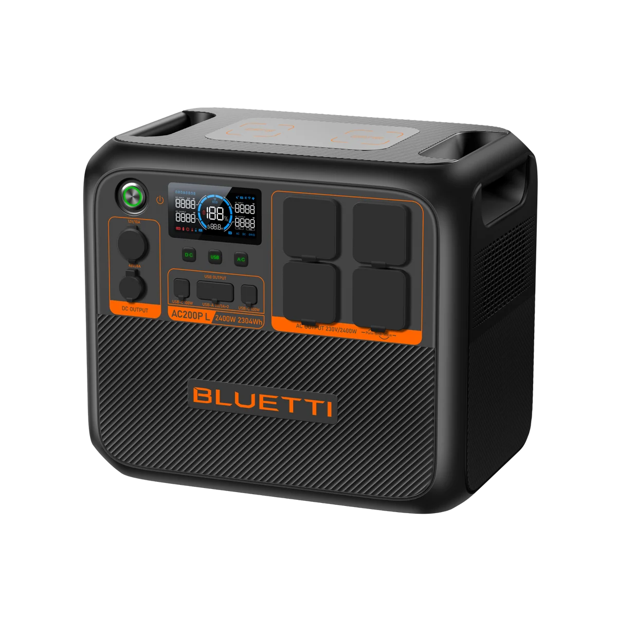 BLUETTI Premium 200 Versatile Power Station, 2,400W/2,304Wh, view 3