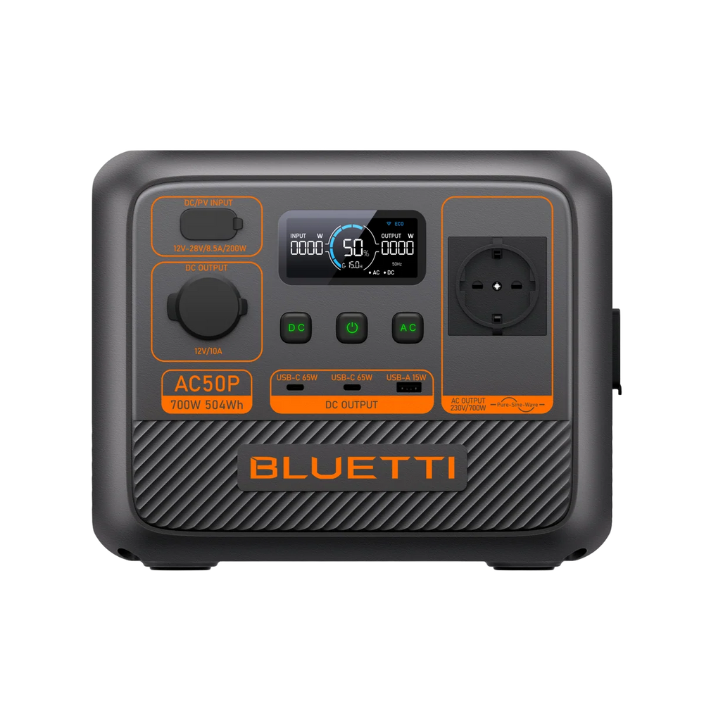 BLUETTI Premium 50 Versatile Power Station, 700W/504Wh