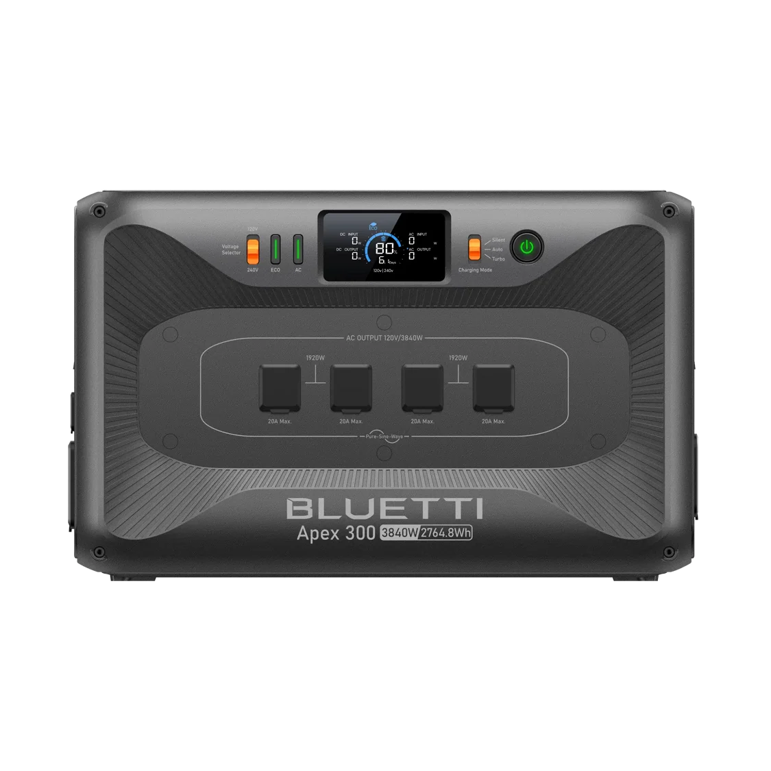 BLUETTI Apex 300 Versatile Power Station, 3,840W/2,764.8Wh
