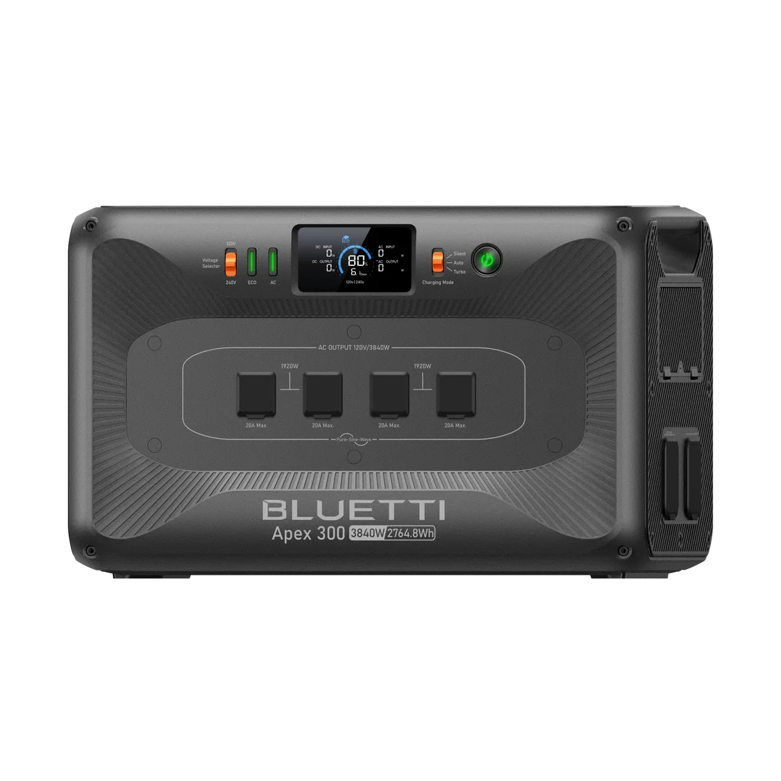 BLUETTI Apex 300 Versatile Power Station, 3,840W/2,764.8Wh, view 4