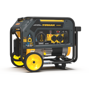 FIRMAN Dual Fuel Portable Generator Recoil Start, 4,550/3,650W