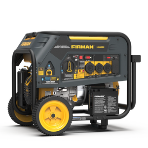 FIRMAN Dual Fuel Portable Generator with CO Alert Electric Start, 10,000/8,000W 120/240V