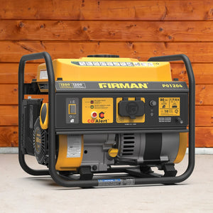 FIRMAN Gas Portable Generator with CO Alert Recoil Start, 1,500/1,200W, view 11
