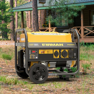 FIRMAN Gas Portable Generator with CO Alert Recoil Start, 4,450/3,550W 120V, view 5