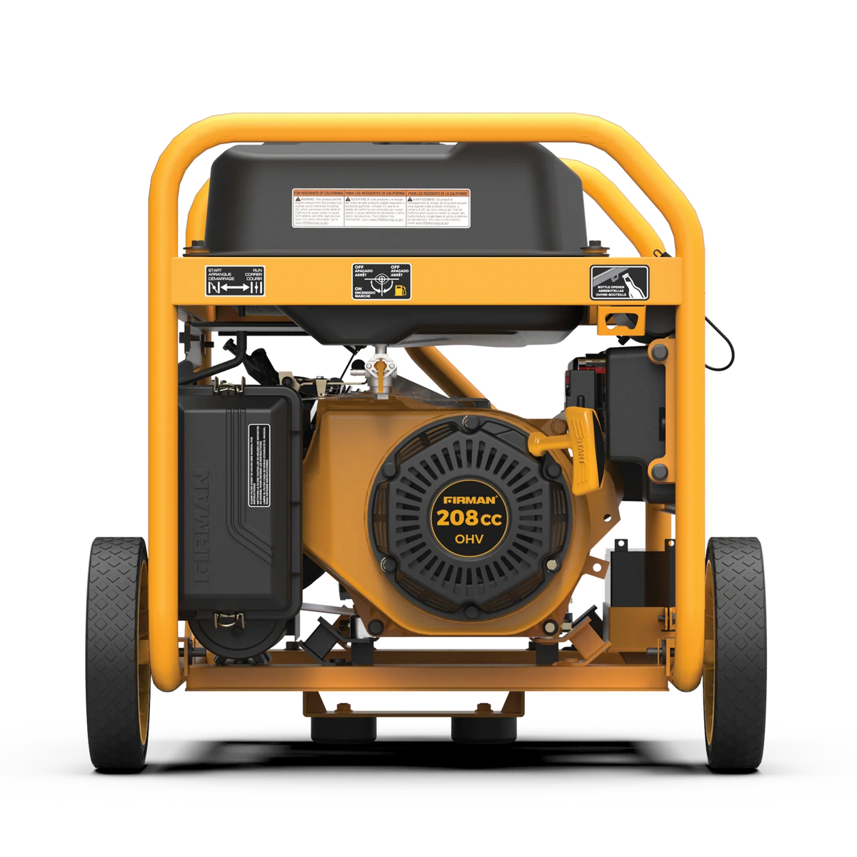 FIRMAN Gas Portable Generator with CO Alert Remote Start, 4,550/3,650W 120/240V, view 7