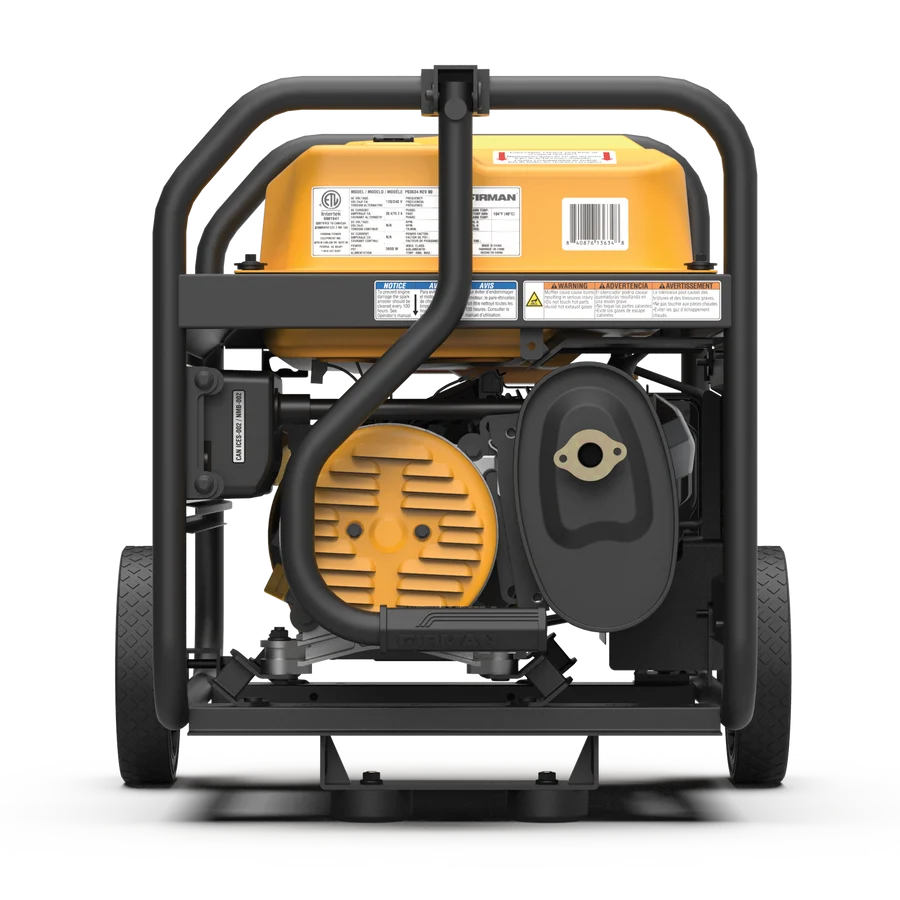 FIRMAN Gas Portable Generator with CO Alert, 4,450/3,650W 120/240V, view 4