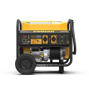 FIRMAN Gas Portable Generator with CO Alert Recoil Start, 8,375/6,700W 120/240V, view 8