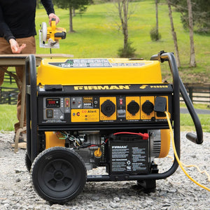 FIRMAN Gas Portable Generator with CO Alert Remote Start, 10,000/8,000W 120/240V, view 10