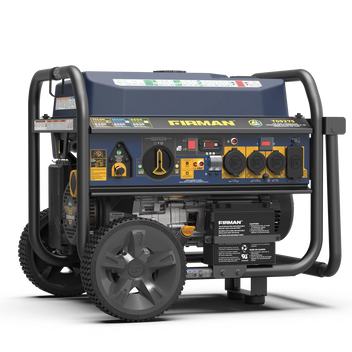 FIRMAN Tri-Fuel Generator Electric Start, 11,400/9,200W