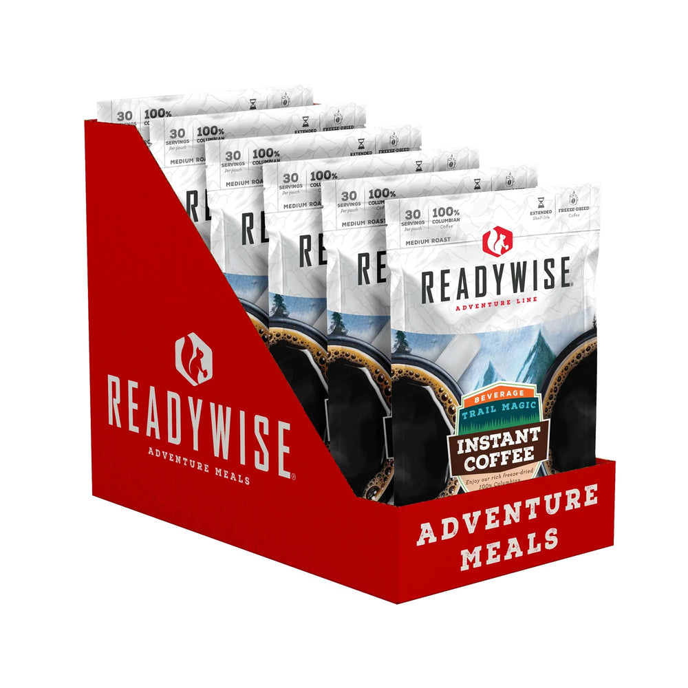 ReadyWise Trail Magic Coffee Pouch - 6-Pack