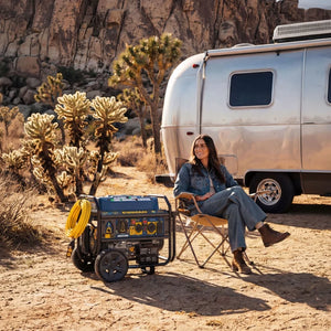 FIRMAN Tri-Fuel Portable Generator Electric Start with CO Alert, 7,850/6,300W, view 11