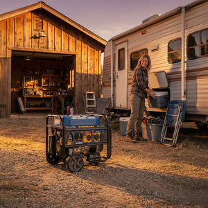FIRMAN Tri-Fuel Portable Generator Electric Start with CO Alert, 7,850/6,300W, view 12