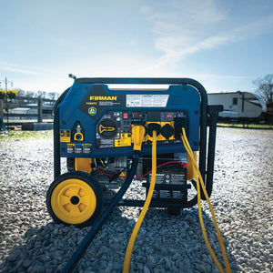 FIRMAN Tri-Fuel Portable Generator with CO Alert, Electric & Recoil Start, 10,000/8,000W, view 13