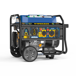 FIRMAN Tri-Fuel Portable Generator with CO Alert, 8,250/6,600W