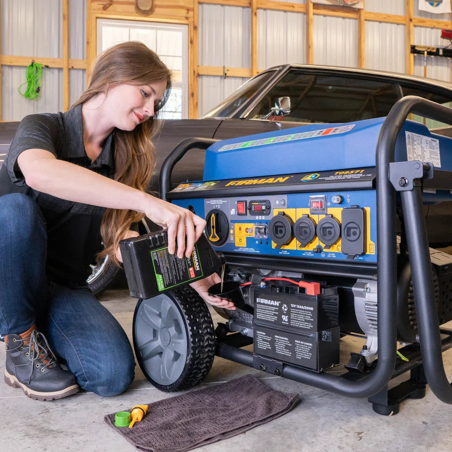 FIRMAN Tri-Fuel Portable Generator Electric Start, 11,600/9,300W, view 14