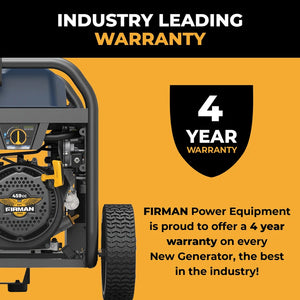 FIRMAN Tri-Fuel Portable Generator Electric Start, 11,600/9,300W, view 6