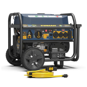 FIRMAN Tri-Fuel Portable Generator Electric Start, 11,600/9,300W