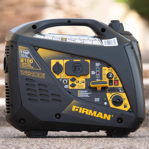 FIRMAN Inverter Portable Generator Recoil Start, 2,100/1,700W, view 4