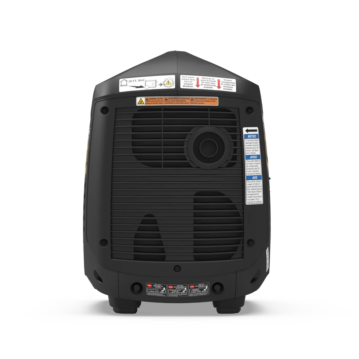 FIRMAN Inverter Portable Generator Recoil Start, 2,100/1,700W, view 8