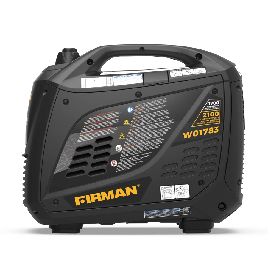 FIRMAN Inverter Portable Generator Recoil Start, 2,100/1,700W, view 7
