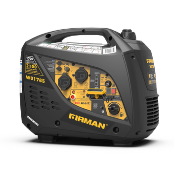FIRMAN Inverter Portable Generator with CO Alert Recoil Start, 2,100/1,700W