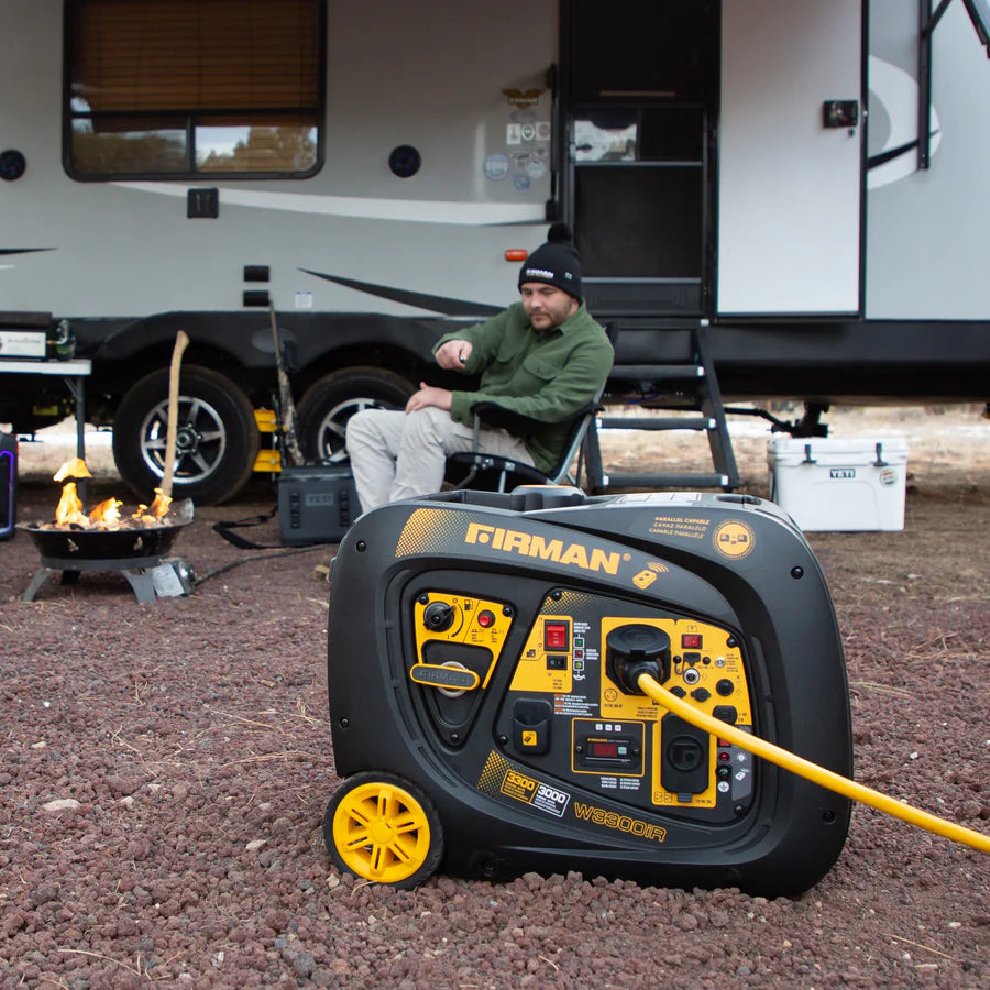 FIRMAN Gas Inverter Portable Generator Remote Start, 3,300/3,000W, view 8