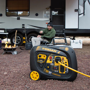 FIRMAN Gas Inverter Portable Generator Remote Start, 3,300/3,000W, view 8