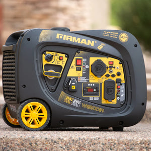 FIRMAN Gas Inverter Portable Generator Remote Start, 3,300/3,000W, view 6