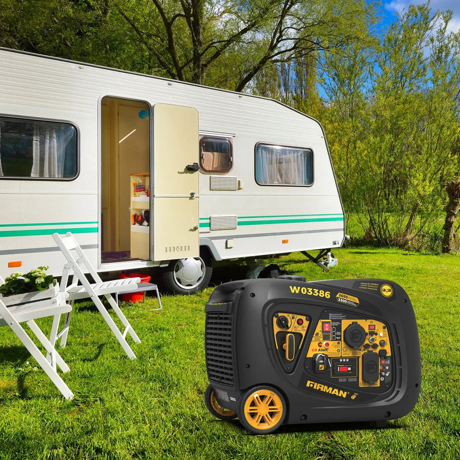 FIRMAN Inverter Portable Generator with CO Alert Remote Start, 4,125/3,300W, view 12