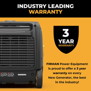FIRMAN Inverter Portable Generator with CO Alert Remote Start, 4,125/3,300W, view 7