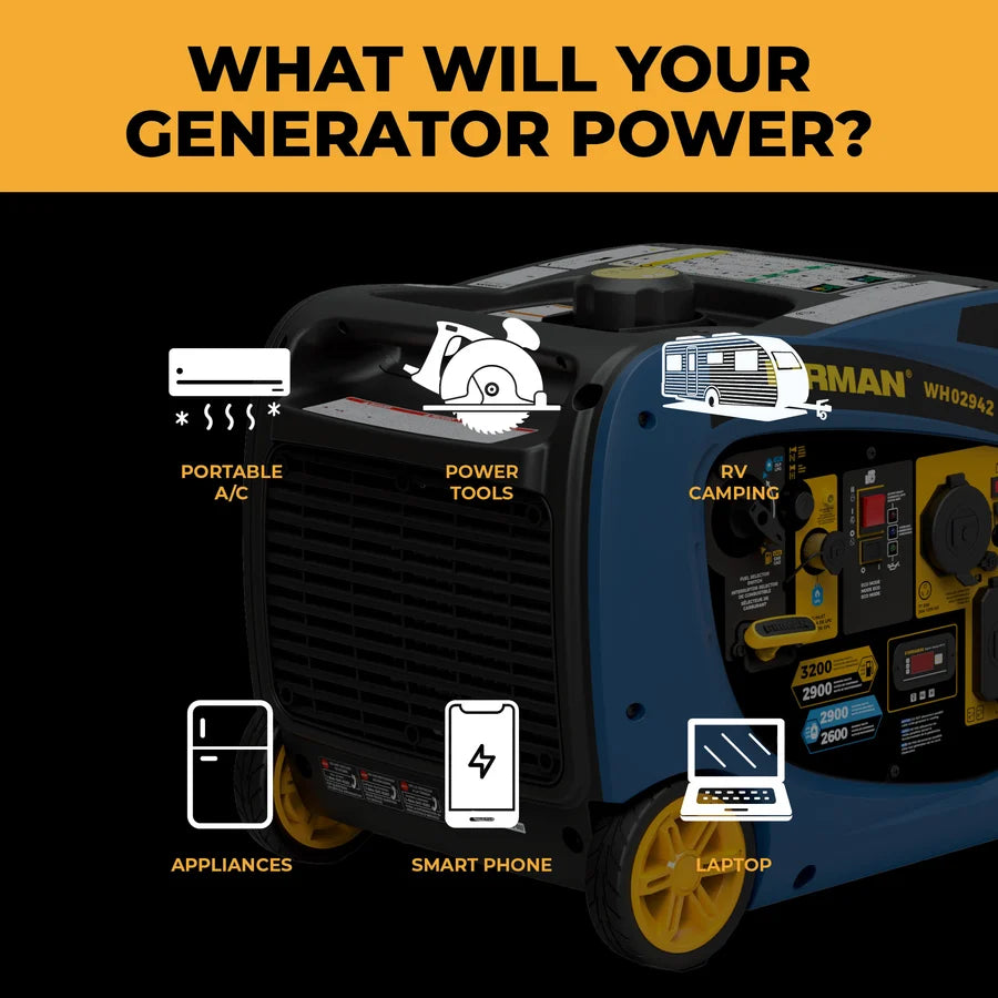 FIRMAN Dual Fuel Generator Electric Start, 3,200/2,900W, view 5