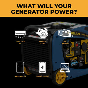 FIRMAN Dual Fuel Generator Electric Start, 3,200/2,900W, view 5