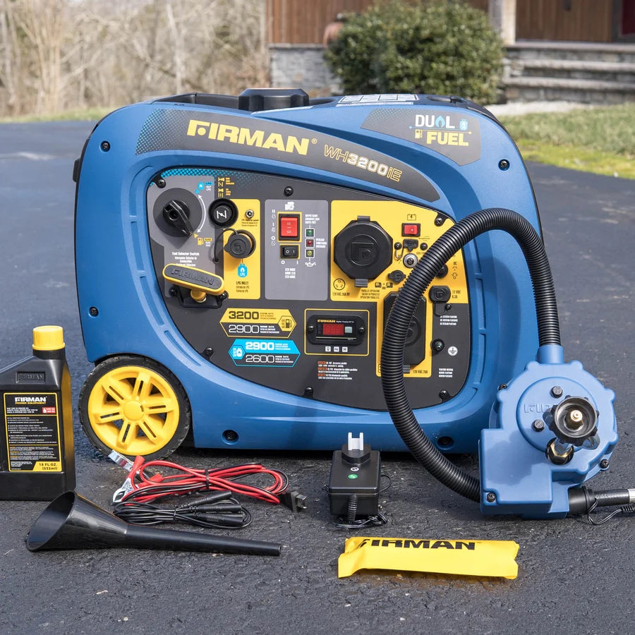 FIRMAN Dual Fuel Generator Electric Start, 3,200/2,900W, view 9