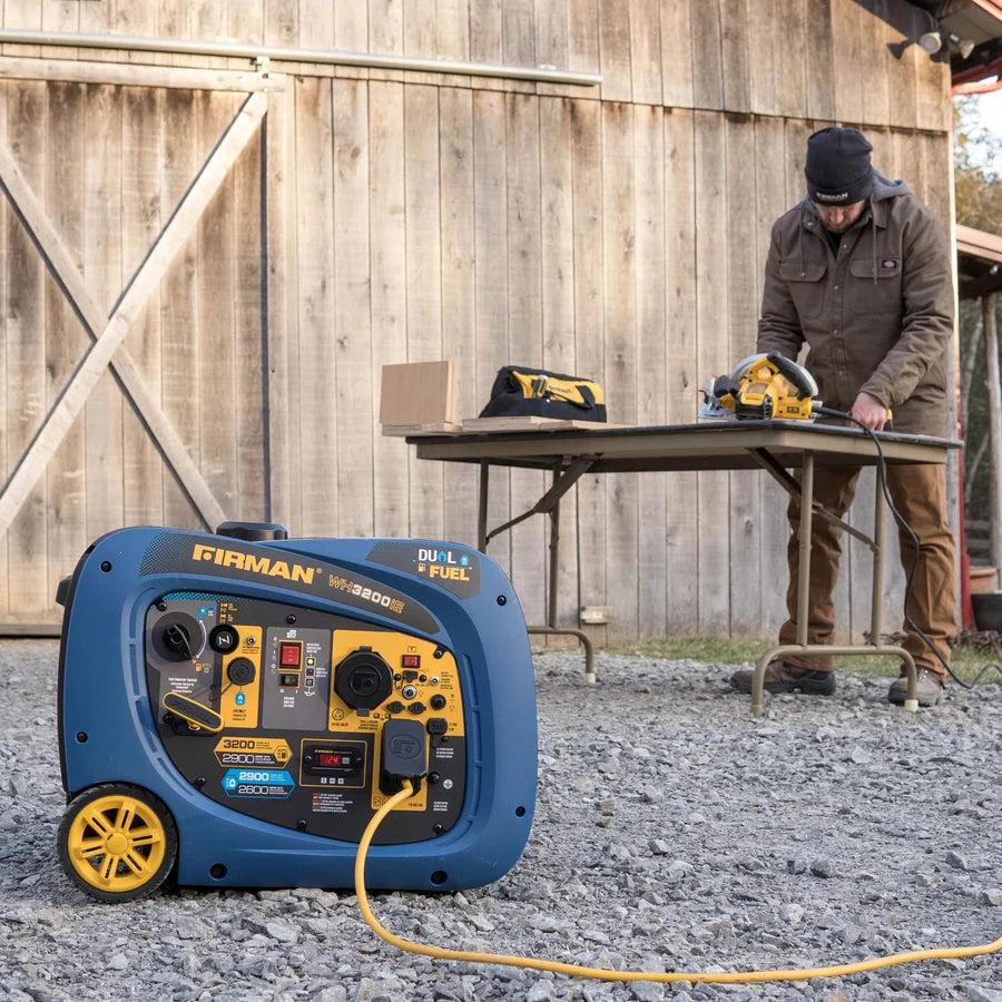 FIRMAN Dual Fuel Generator Electric Start, 3,200/2,900W, view 10