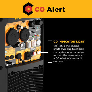 FIRMAN Tri-Fuel Inverter Portable Generator with CO Alert, 4,400/3,500W 120V, view 5